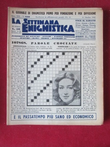 Settimana enigmistica 1543 - settimana,