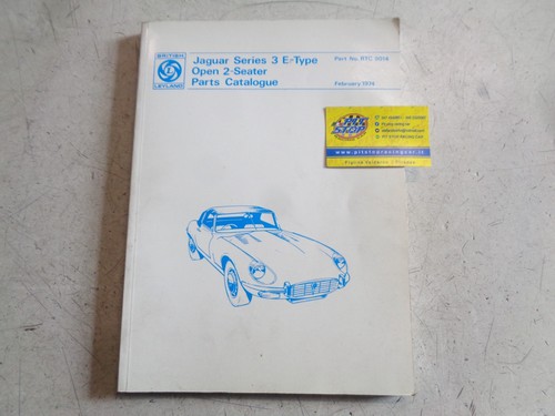 Catalogo ricambi jaguar serie - jaguar,