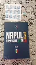 folder francobolli italia 2023 Napoli Campione D'Italia con kit aggiuntivo. 