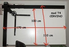 (PRL) TECNIGRAFO T4 CERVINO GRAFICA DISEGNO FOTO STUDIO + SGABELLO DISEGNO ARTE