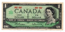 CANADA - BANCONOTA DA 1