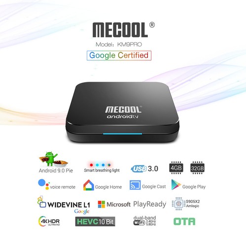 Mecool km9 pro - pro, atv