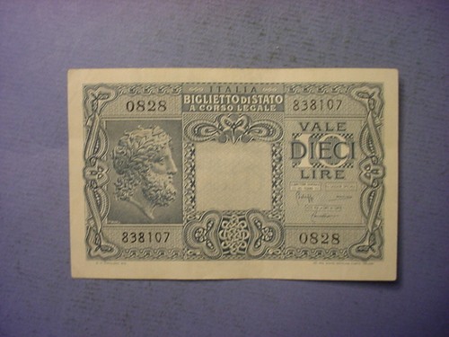 Italy lire 1944 93364 - lire, #93364