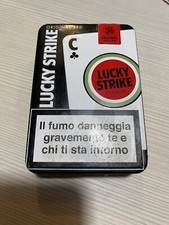 Pacchetto Porta Sigarette Lucky Strike In Metallo Limited Edition