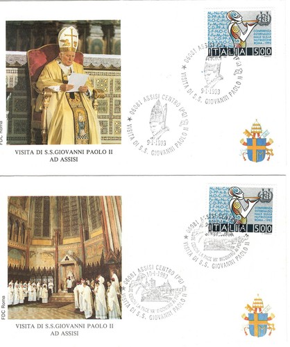 Italia 1993 papa giovanni - italia,
