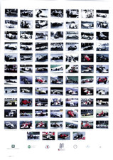AUTODROMO DI MONZA GLI 81 VINCITORI DEI GRAN PREMI DAL '22 AL 1992 POSTER 70x100