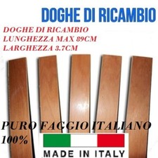 DOGA DOGHE DI RICAMBIO PER RETI LETTO IN LEGNO-TUTTE LE MISURE- LARGHEZZA 3.7 cm