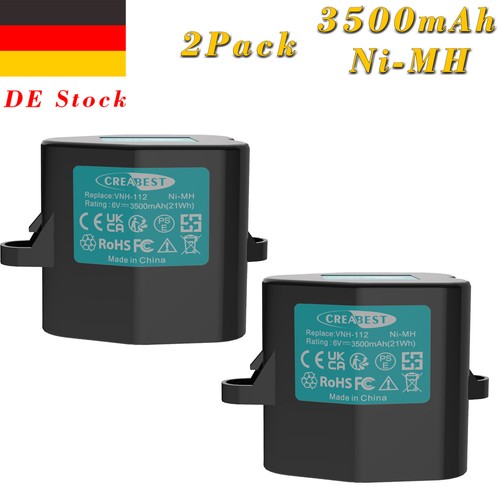 Batterie 3500 mah ni mh - 6, v