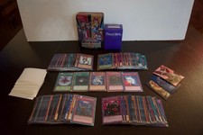 250 card collection - yu-gi-oh,