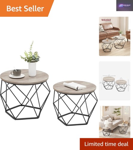 Set tavoli rotondi vassoio - set, 2
