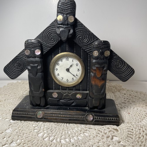 Orologio vintage maori tiki - orologio, in