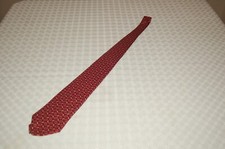 Cravatta, Rossa, Ovali e