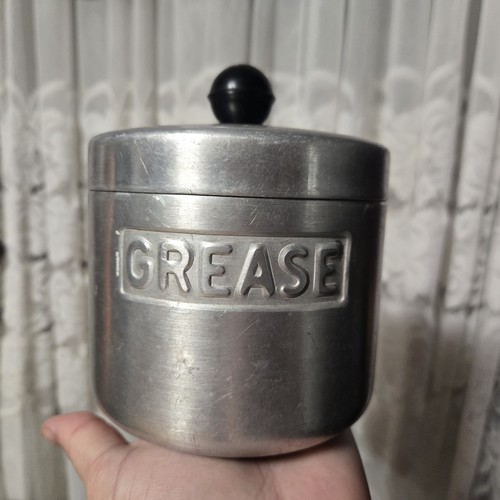 Bidone grasso vintage - , in