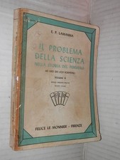 IL PROBLEMA DELLA SCIENZA