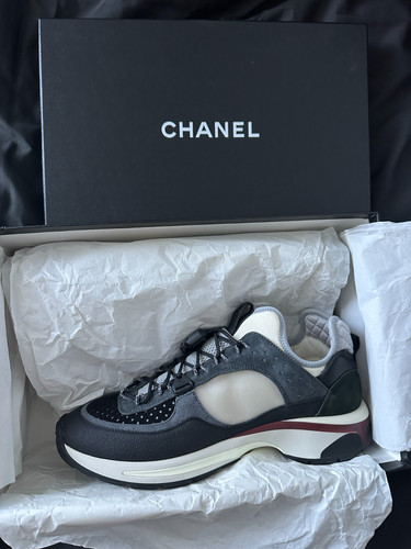 Sneakers chanel nere - sneakers,