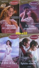 JULIE GARWOOD*PADRONA DEL SUO CUORE+LA DOTE DI SARA+IL PIRATA GENTILUOMO+SPIRITO