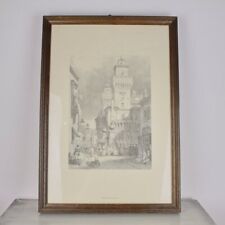 stampa incorniciata castello di ferrara