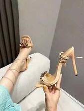 Sandali tacco alto lacci