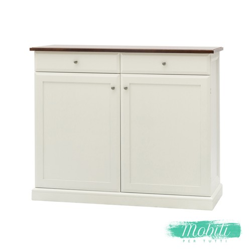 Credenza porte bicolore - credenza,