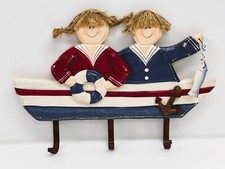 Appendiabiti in legno / Decorazione marina / VINTAGE ANNI 80/ IN LEGNO