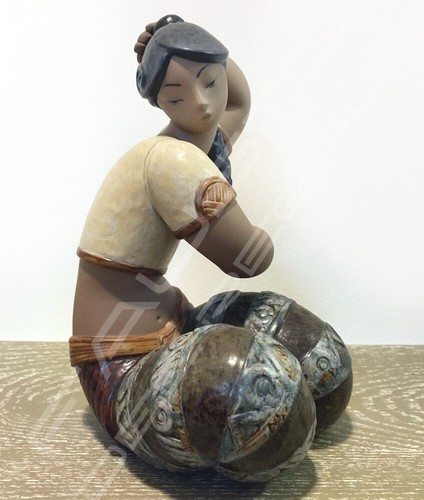 Statua lladrò gres opaco - gres,