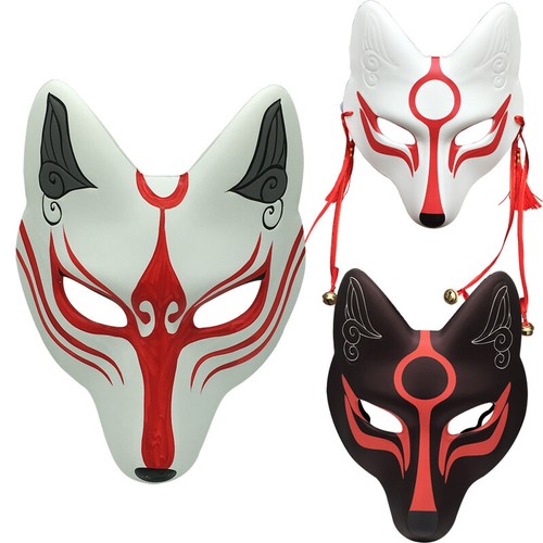 Maschera kitsune schiuma - maschera,