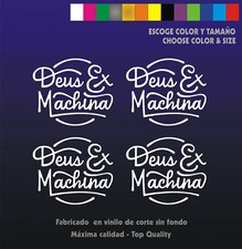 4 x Sticker Vinilo - DEUS EX