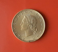 20 LIRE 1982 ERRORE - BORDO SULLA FIRMA AL DRITTO [L848]