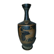 Vaso. Lekitos, Arte Antica Greca Riproduzione 