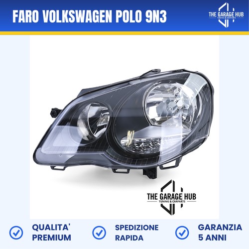Faro sinistro nero - faro, per