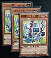 Set 3 Carte : TELEFON MORFOTRONICO in Italiano POTE-IT093 Comune YUGIOH