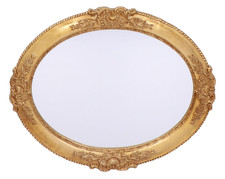 Specchio muro ovale con