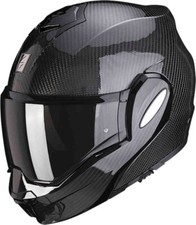 CASCO MOTO CARBONIO MODULARE