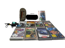 Sony PSP E1004 - Console + 9