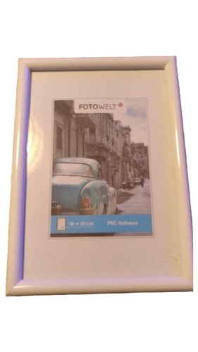 Cornice portafoto bianco 10x15 - cornice,