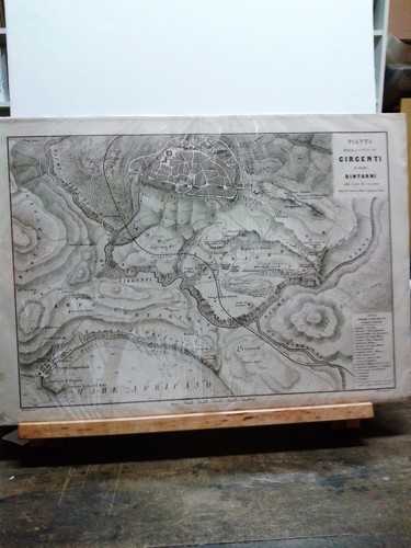 Pianta della città - , di