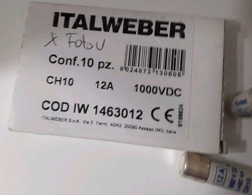 Italweber fusibile ch10 - italweber,