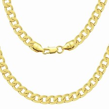 Collana uomo oro placcato oro