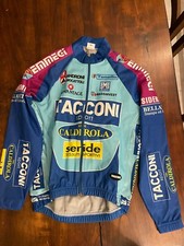GIACCA invernale SANTINI M  ciclismo bike winter JACKET giubbotto  WINDSTOPPER