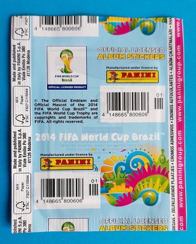 Panini pack world cup brasil - world,