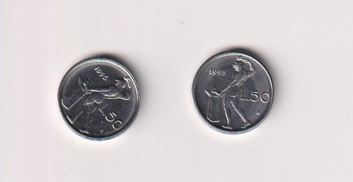 Italia moneta circolata - moneta,