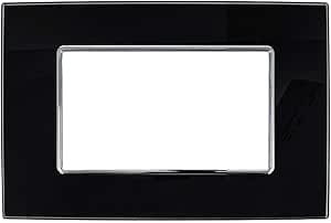 Placca cristal 504 nero - cristal,