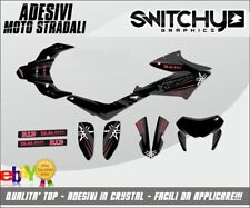 KIT ADESIVI GRAFICHE "BANGER BLACK" compatibile con Yamaha XT 660 X 2007 - 2019