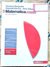 MATEMATICA.ROSSO VOL. 3 SECONDA EDIZIONE - BERGAMINI BAROZZI TRIFONE -ZANICHELLI