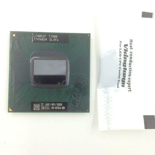 Intel core duo t7800 - duo, 2,6