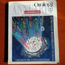 Annuario orologi 1998-99 