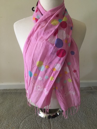 Sciarpa carly rosa con collo - sciarpa,