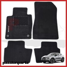 TAPPETI NISSAN JUKE DAL 2019 IN MOQUETTE CON RICAMO E 2 FISSAGGI TAPPETINI 4 PZ