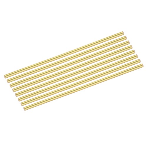 8pcs barre ottone 2mm 100mm - ottone, x