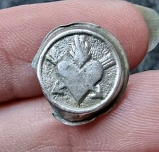 Charles II Silver Cufflink